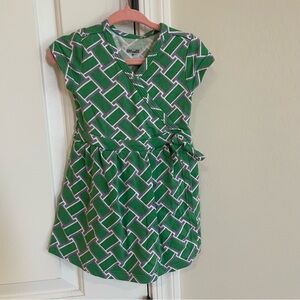 Toddler Target DVF Green Print Dress